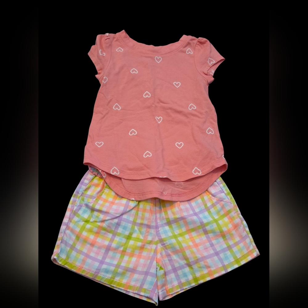 *0722 Matched Outfit Girls 2 2T